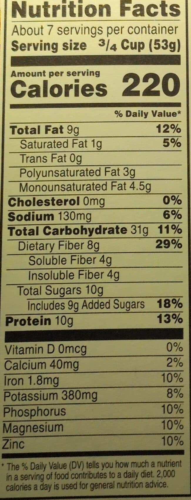 Kashi Go Peanut Butter Crunch Cereal packshot