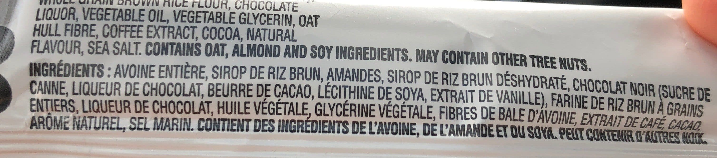 Kashi Moka foncé et amandes packshot