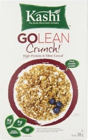 Kashi 🇺🇸Solana Beach California USA GO Lean Crunch Cereal packshot