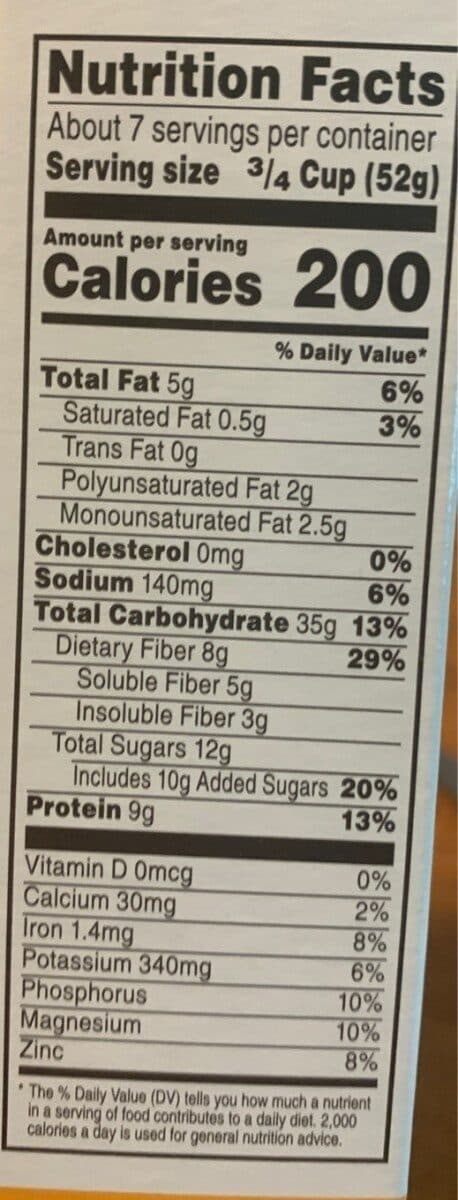 Kashi Honey Almond Flax Crunch packshot