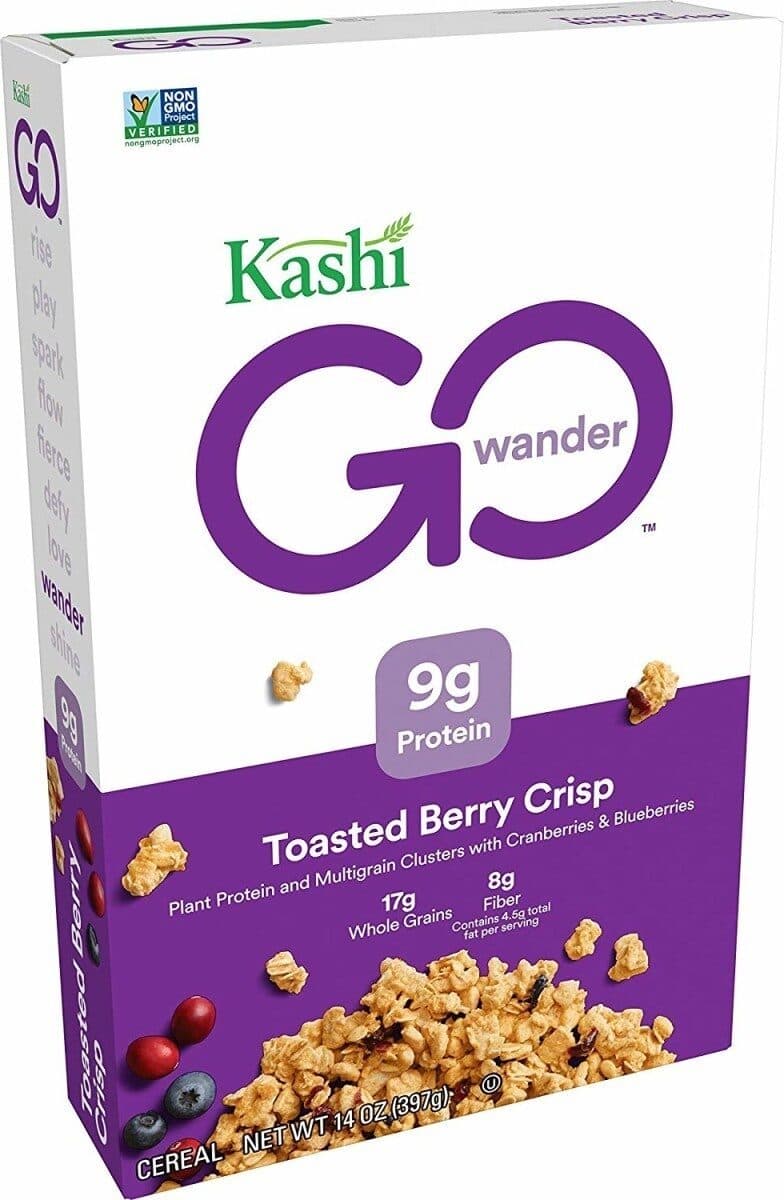 Kashi GO mixed berry crunch packshot