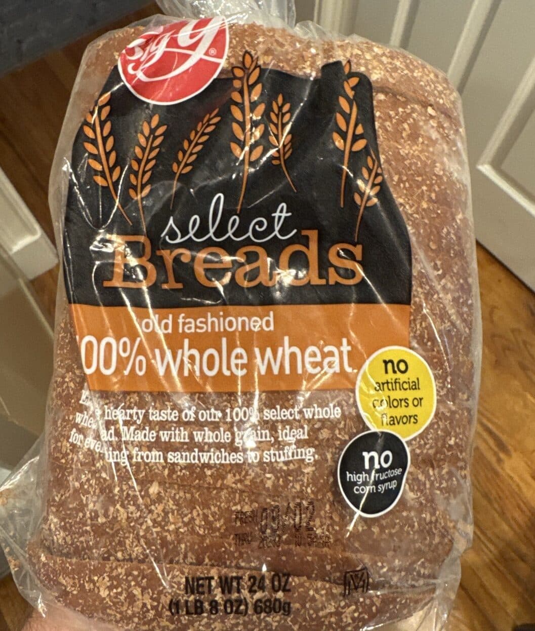 Big Y Old Fashioned Whole Wheat Bread packshot