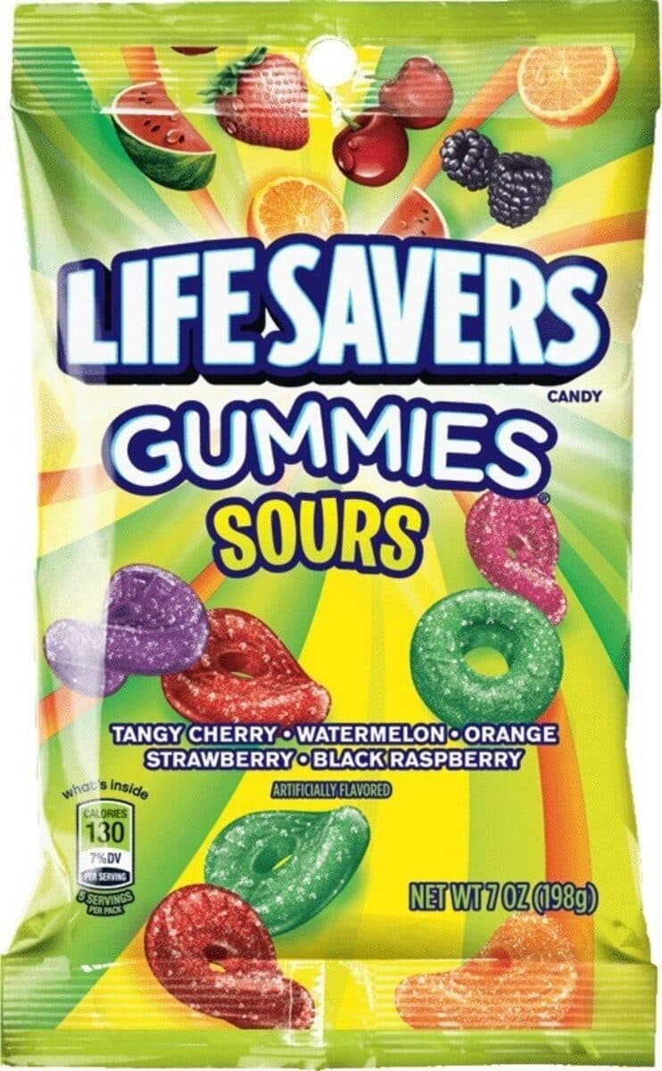 Life Savers Gummies Sours packshot