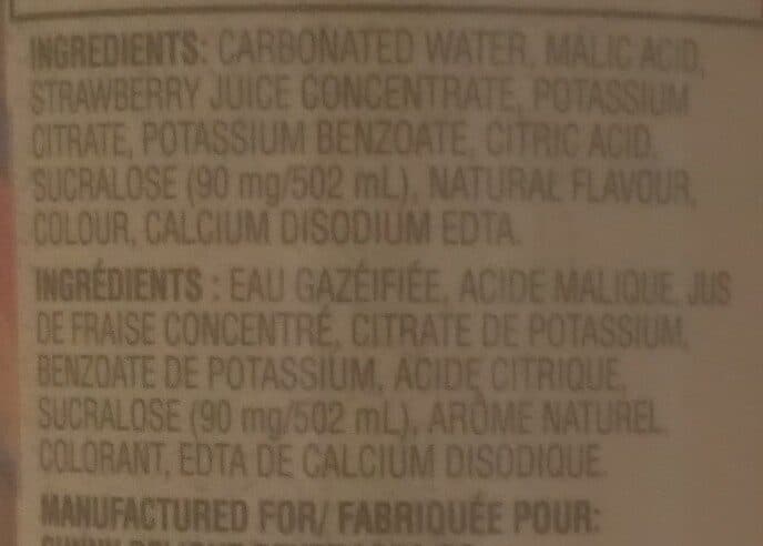 Fruit2O Mixed Berry Sparkling Fruit2O packshot