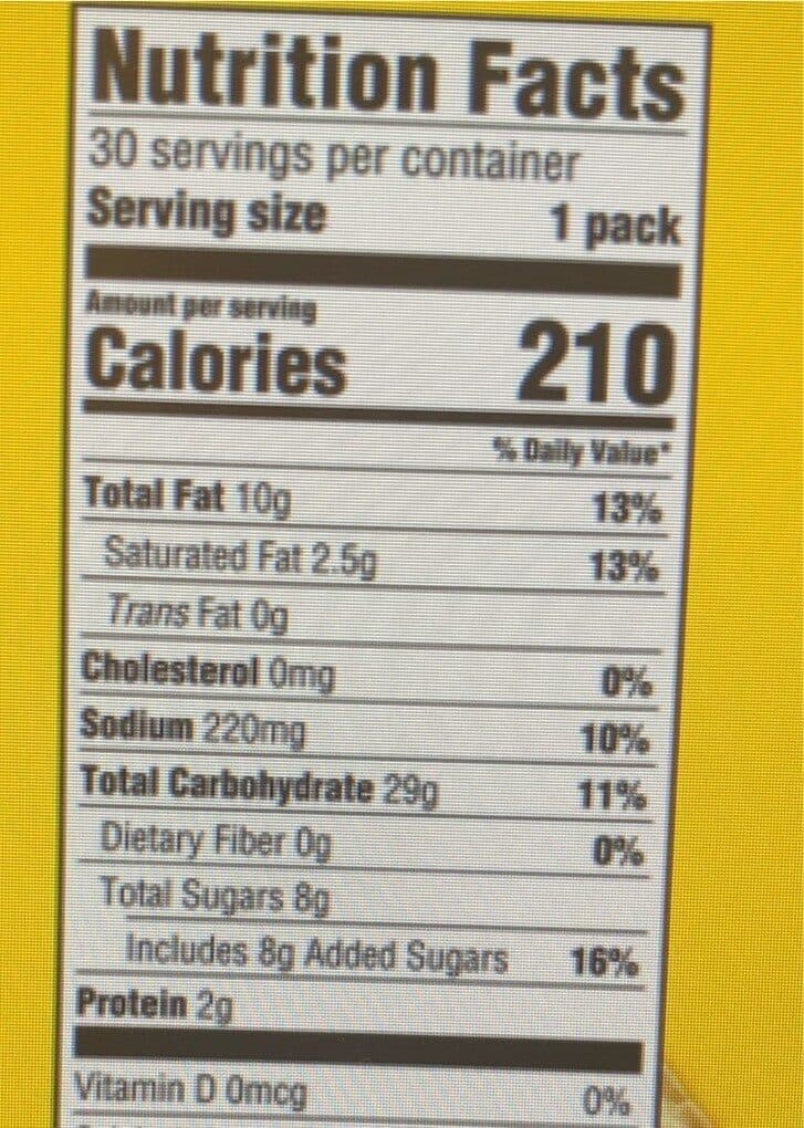 Lorna Doone Shortbread cookies packshot