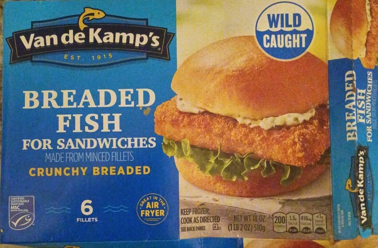 Van De Kamp's Fish Sandwich Fillets packshot