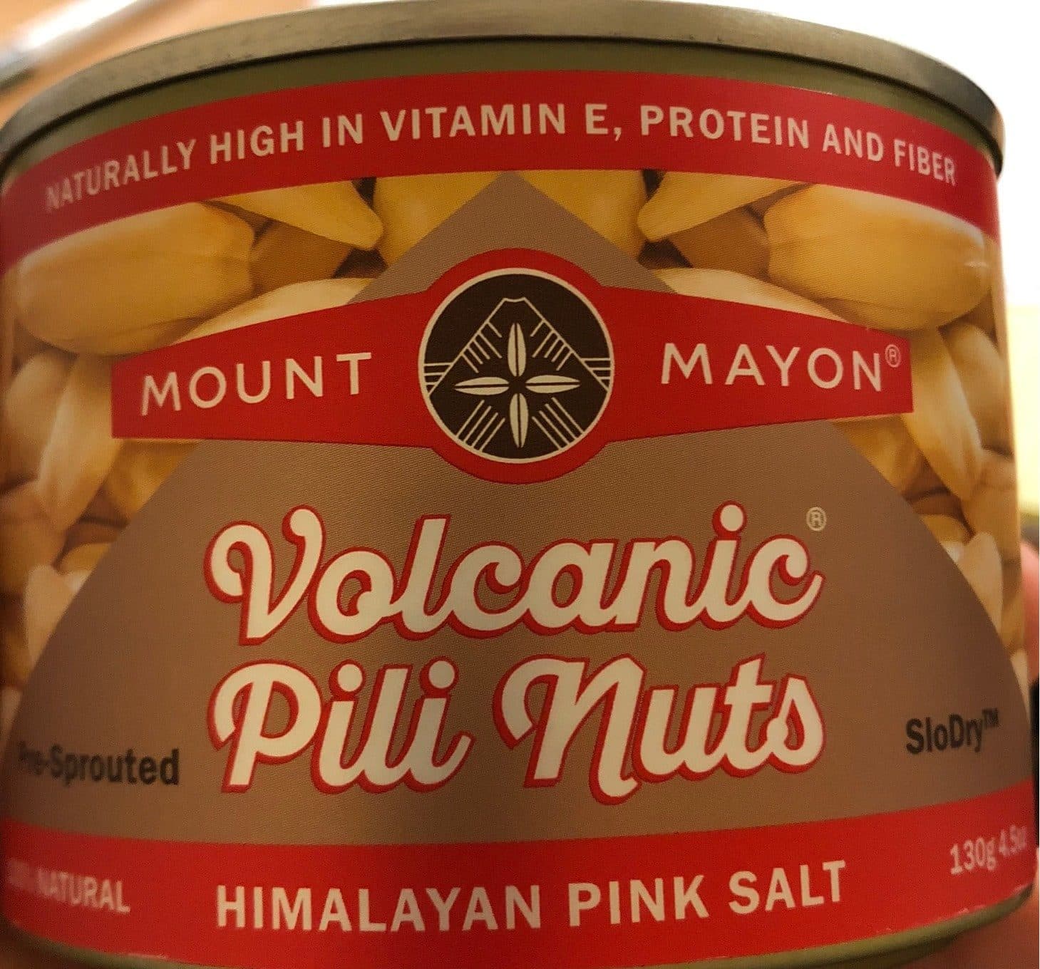 Mount Mayon Volcanic pili nuts packshot