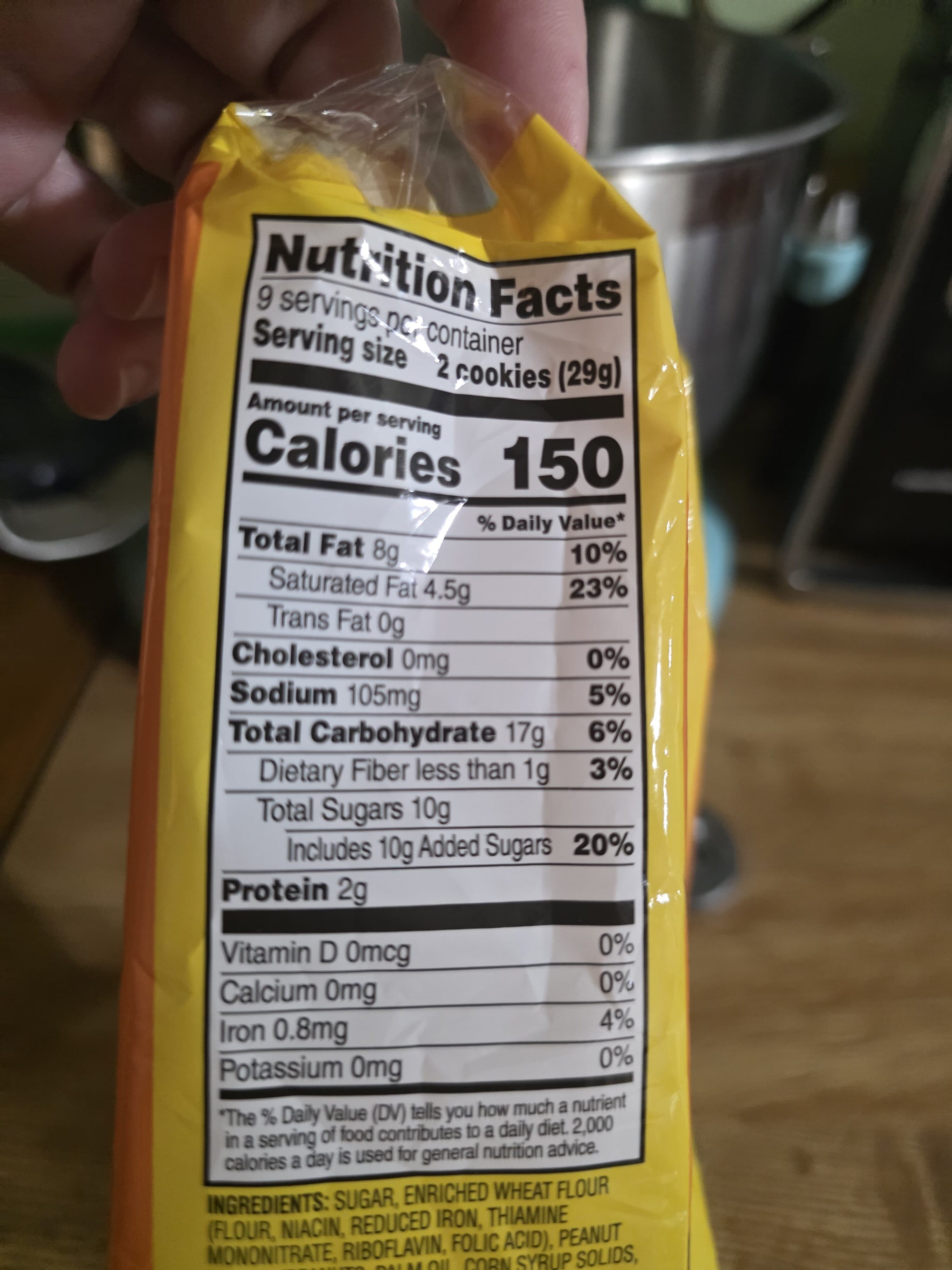 Interbake Foods Inc. Peanut Butter Fudge Cookies packshot