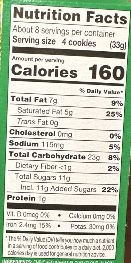 girl scouts thin mints packshot