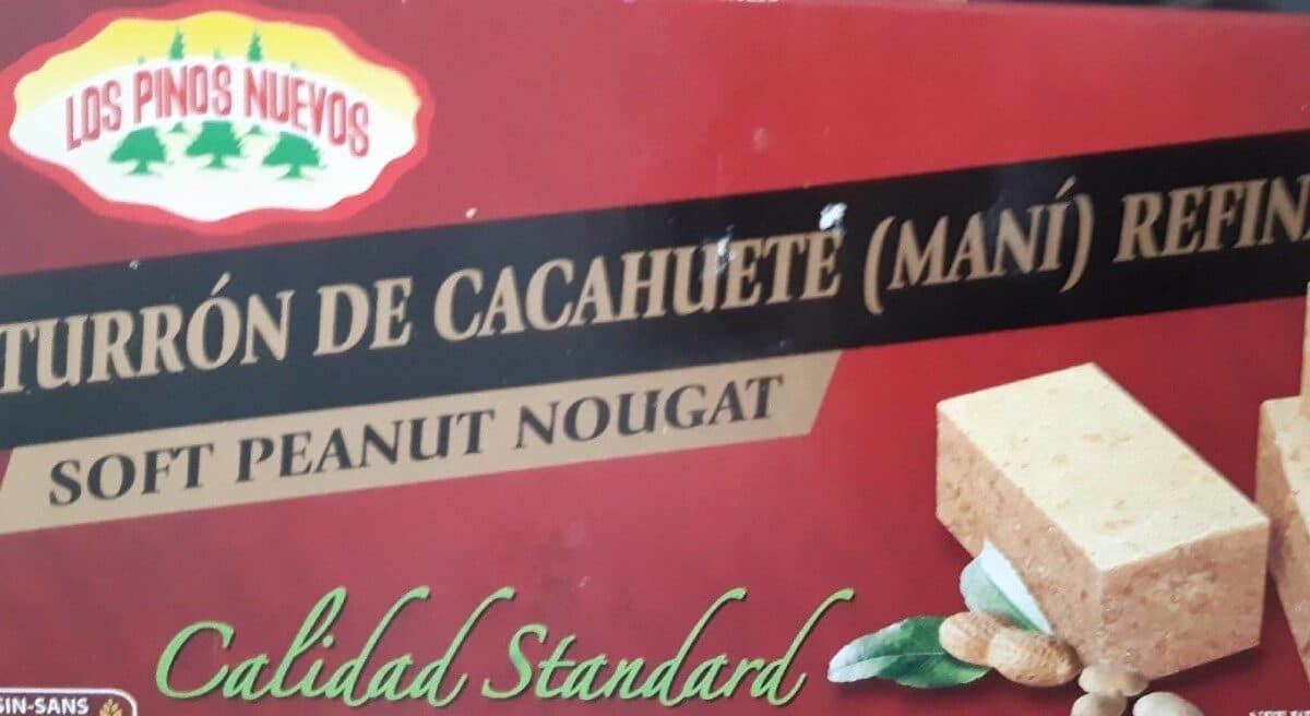 Los Pinos Nuevos Turron de cacahuete packshot