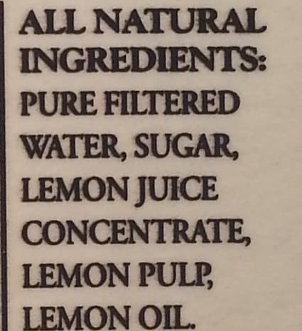 Newman's Own Virgin Lemonade packshot