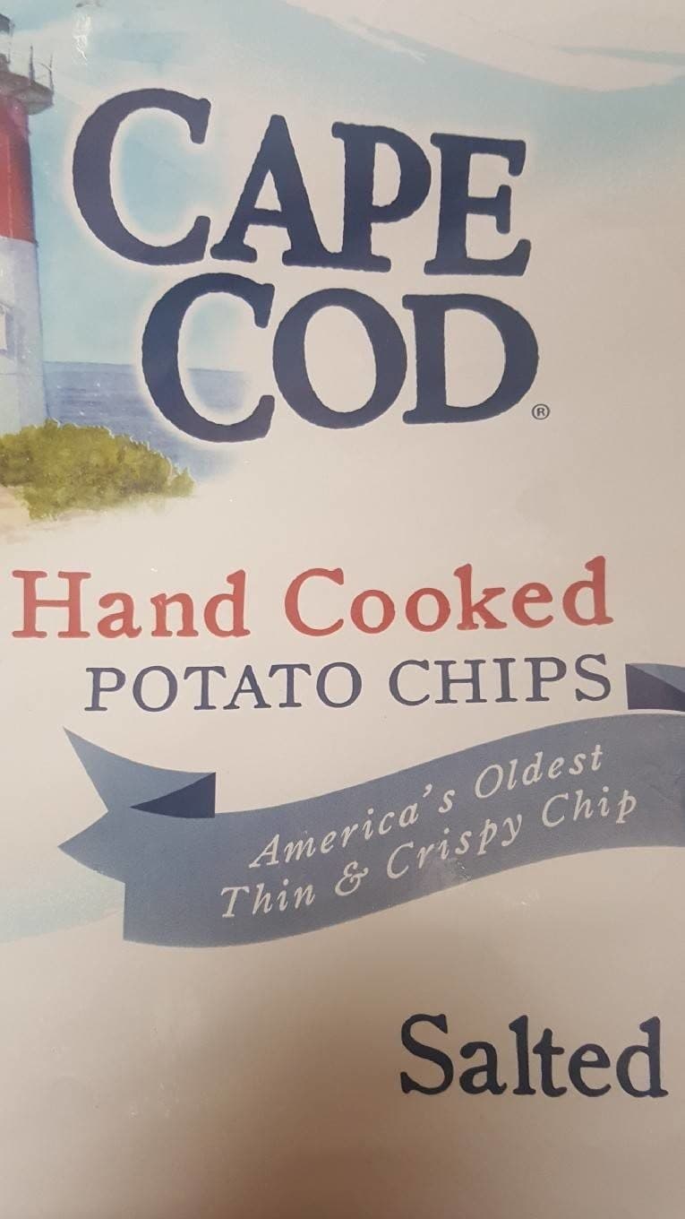 Cape Code Potato chips packshot