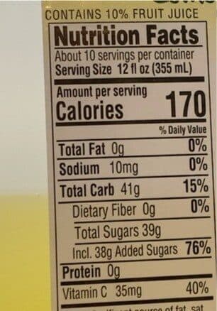 Turkey Hill Lemonade packshot