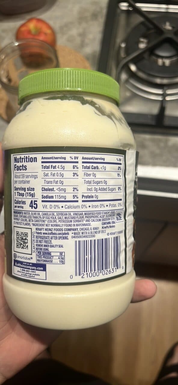 Kraft Olive Oil Mayo packshot