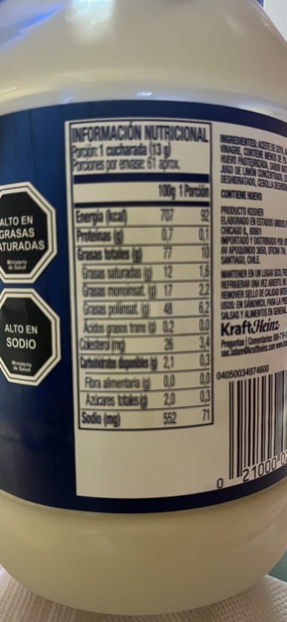 Kraft Real Mayo packshot