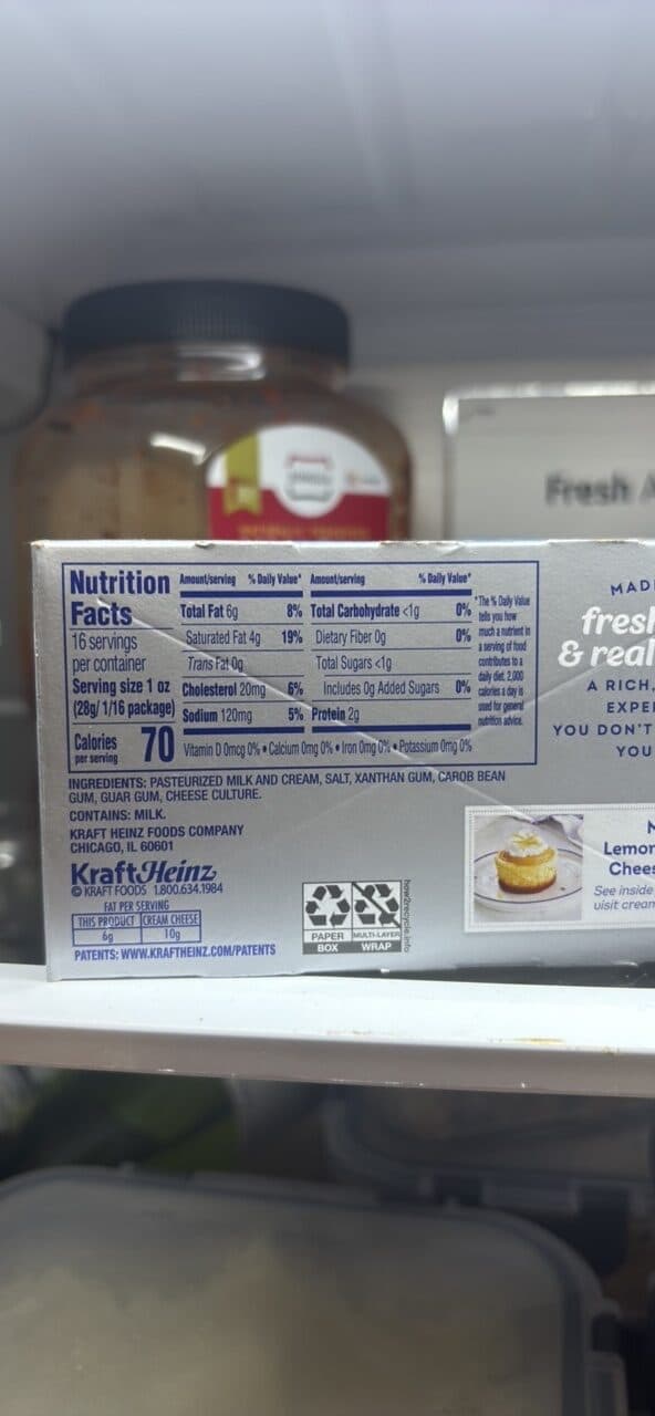 Philadelphia Cream Cheese packshot