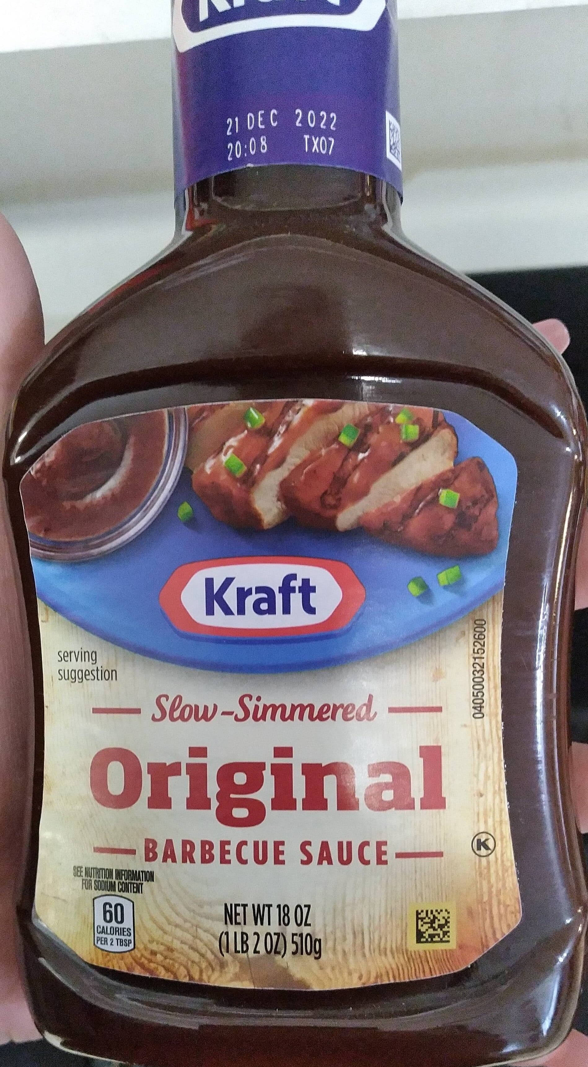 Kraft Original Barbecue Sauce packshot