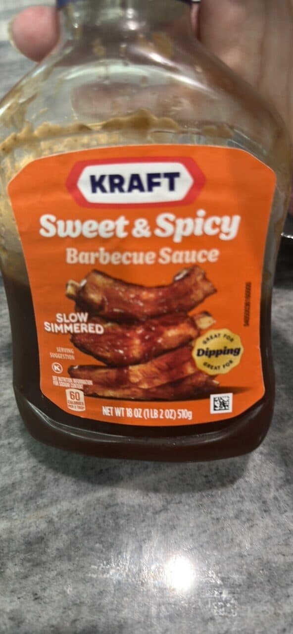 Kraft Sweet & Spicy Barbecue Sauce packshot