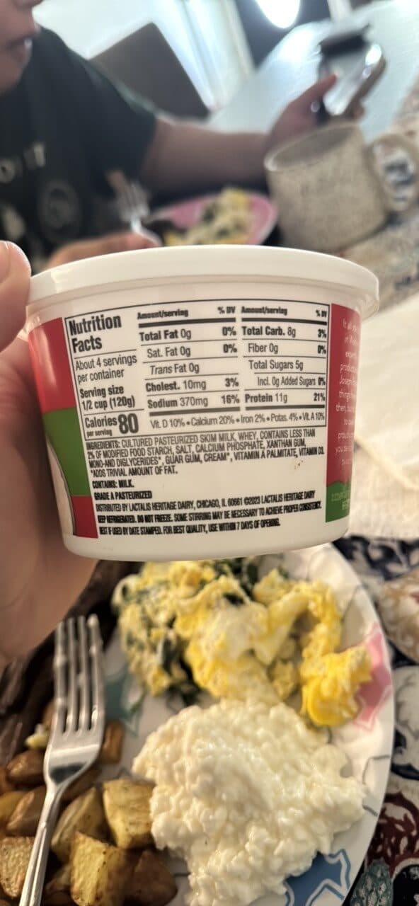 Breakstone's FAT FREE COTTAGE CHEESE SMALL CURD packshot