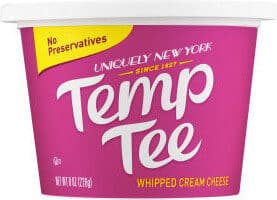 Temp Tee Whipped Cream Cheese packshot