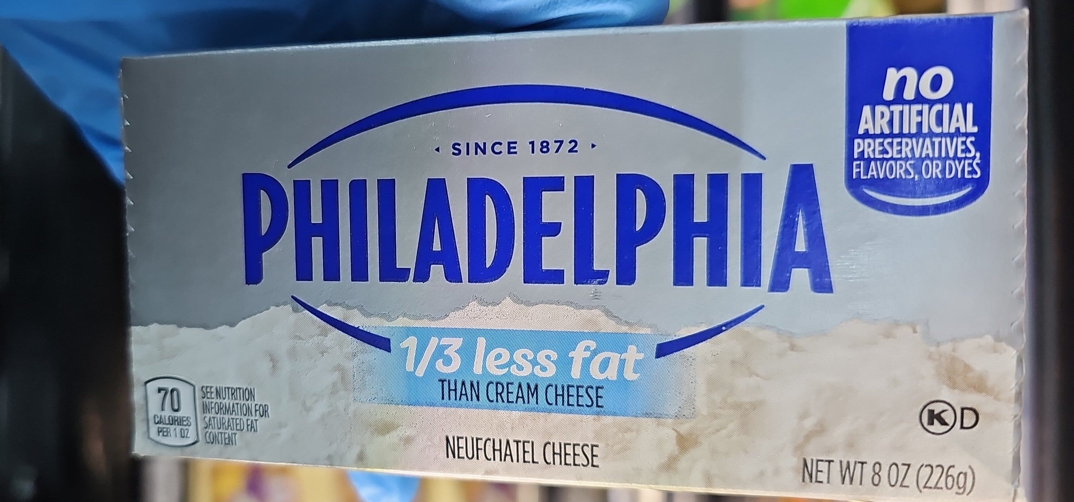 Philadelphia Neufchatel Cheese packshot