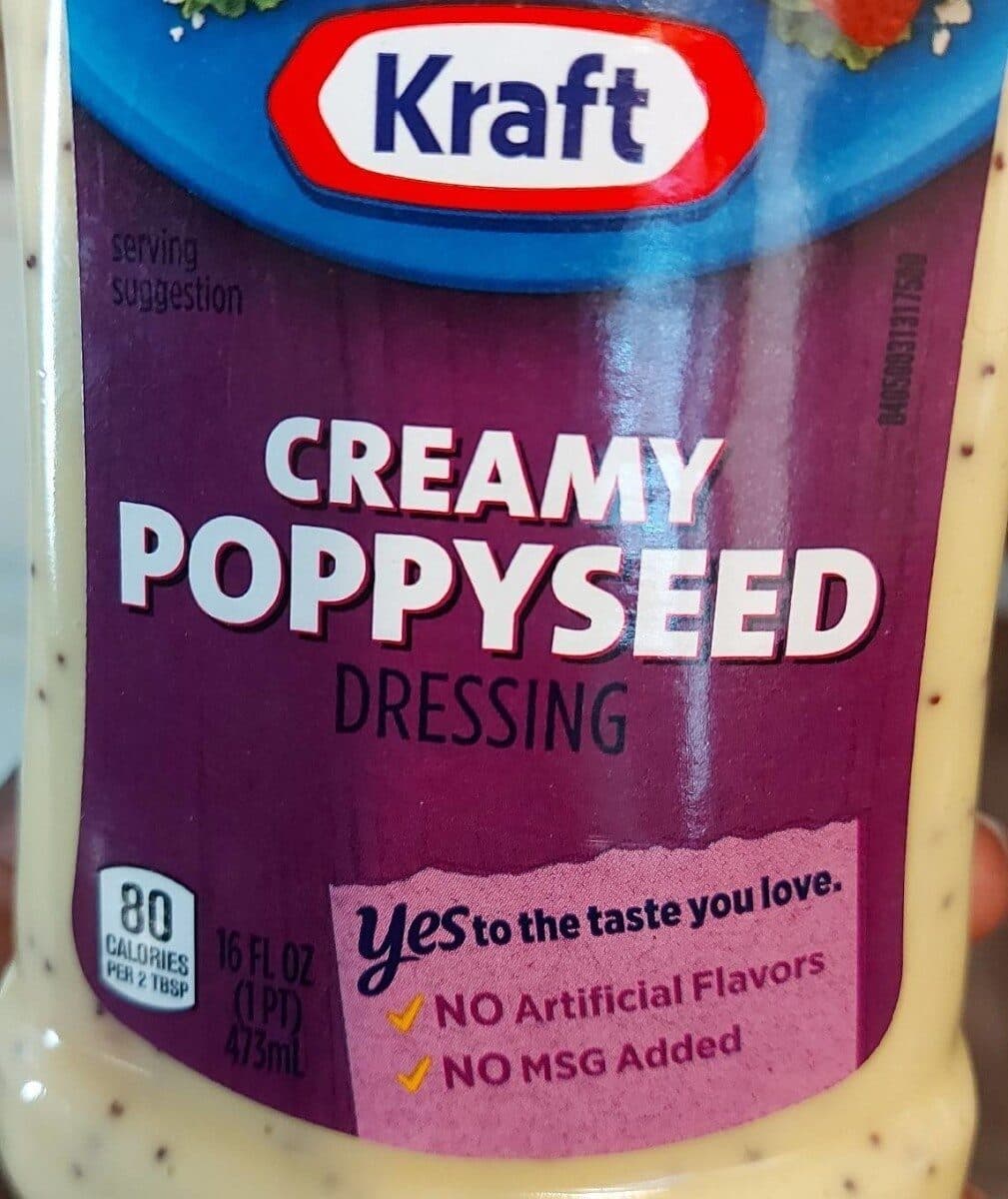 Kraft Creamy Poppyseed Dressing packshot