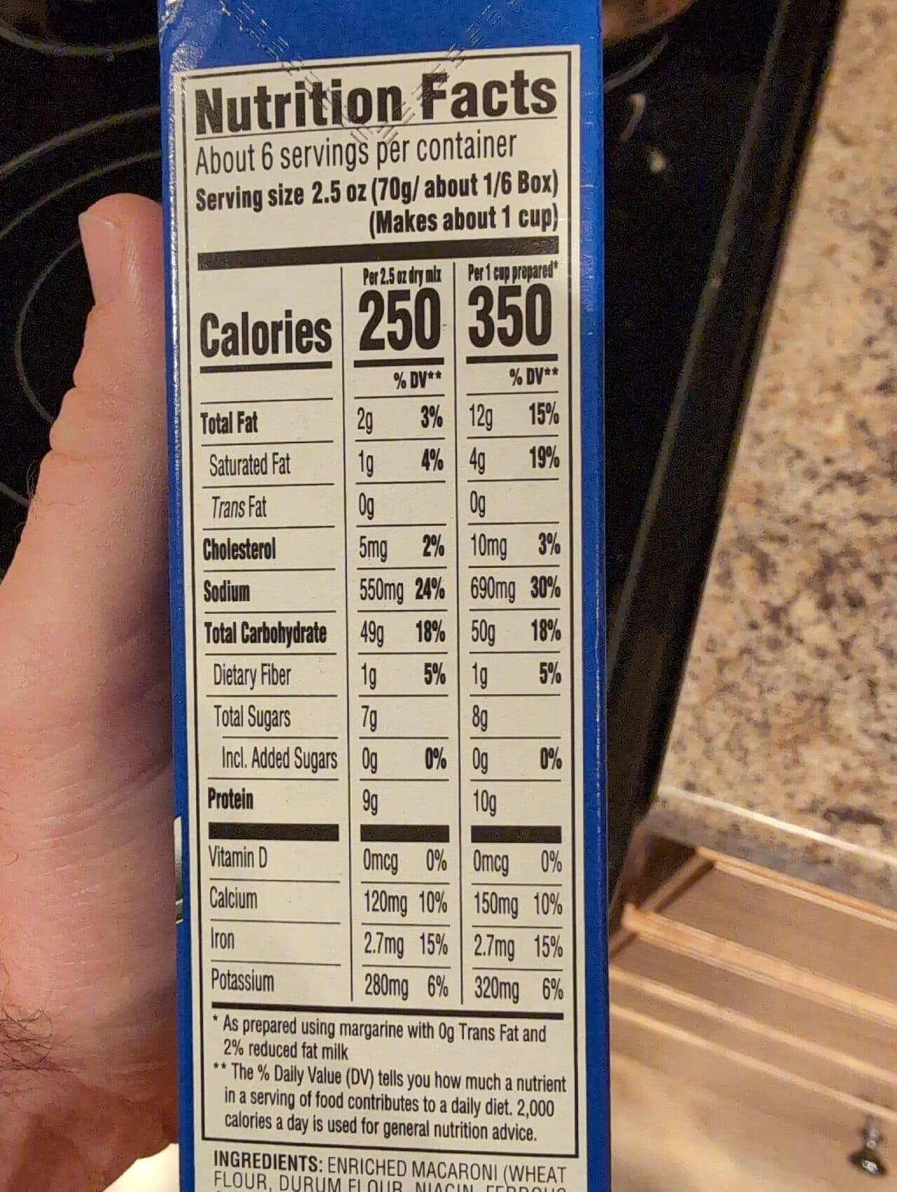 Kraft Macaroni & Cheese Dinner packshot