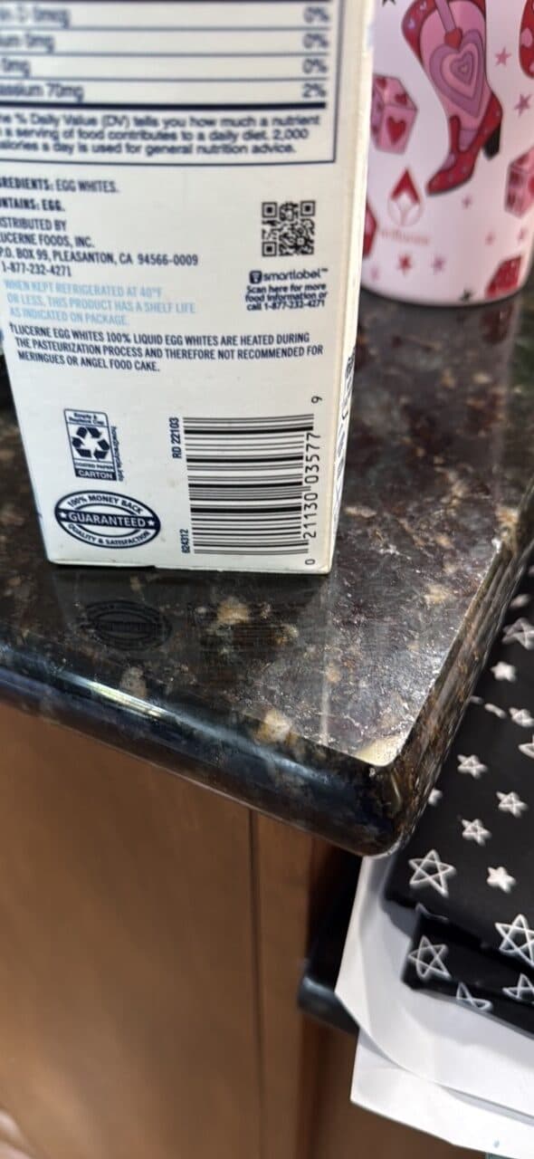 Lucerne Egg Whites packshot