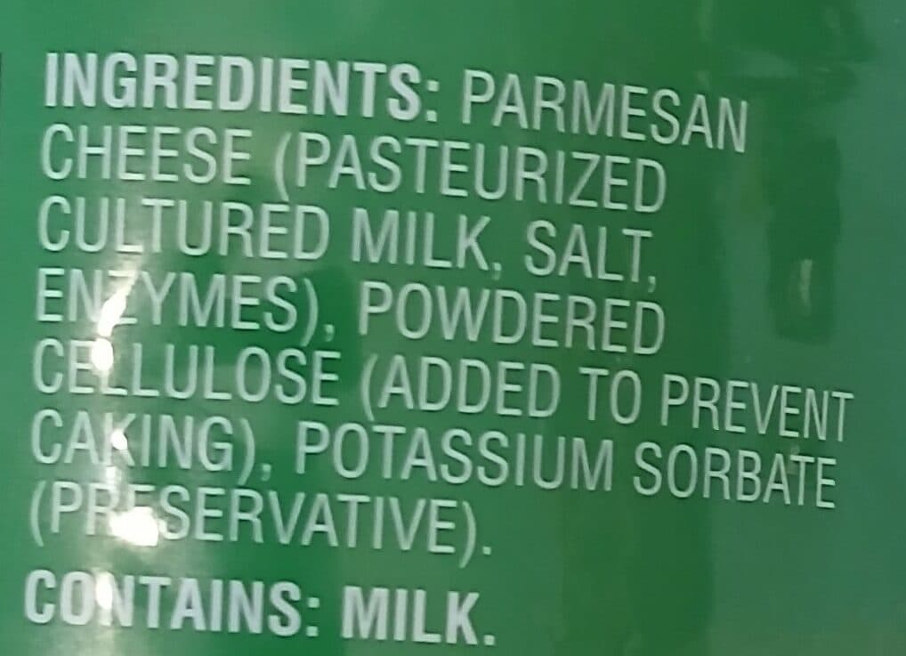 Signature Kitchens Grated Parmesan Cheese packshot