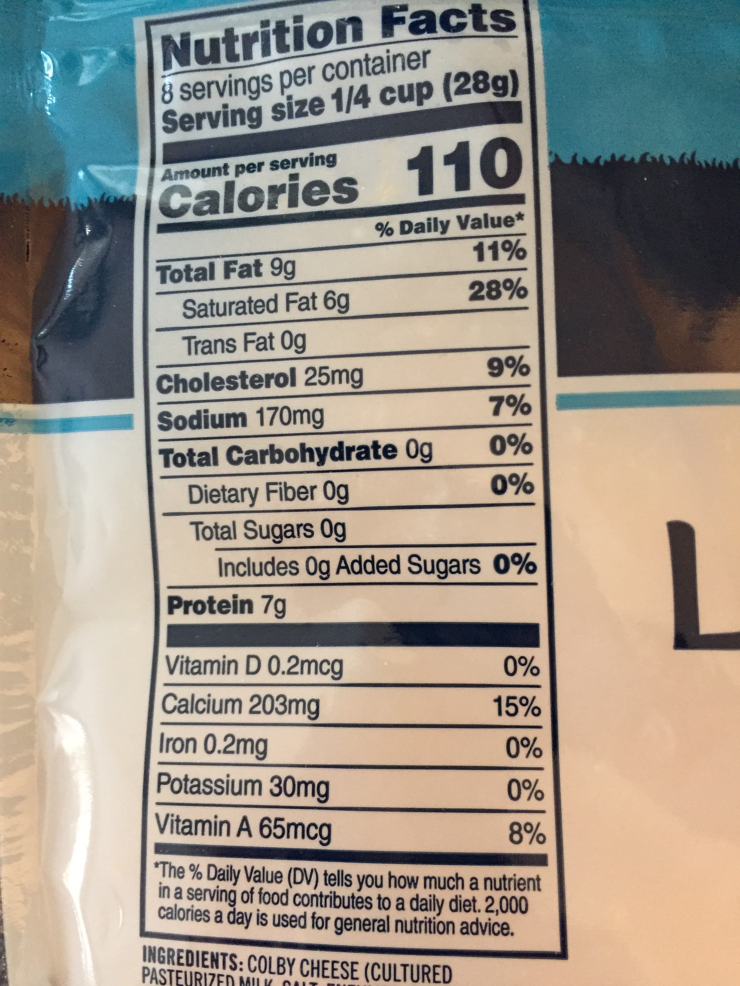 Lucerne Colby Jack Cheese packshot