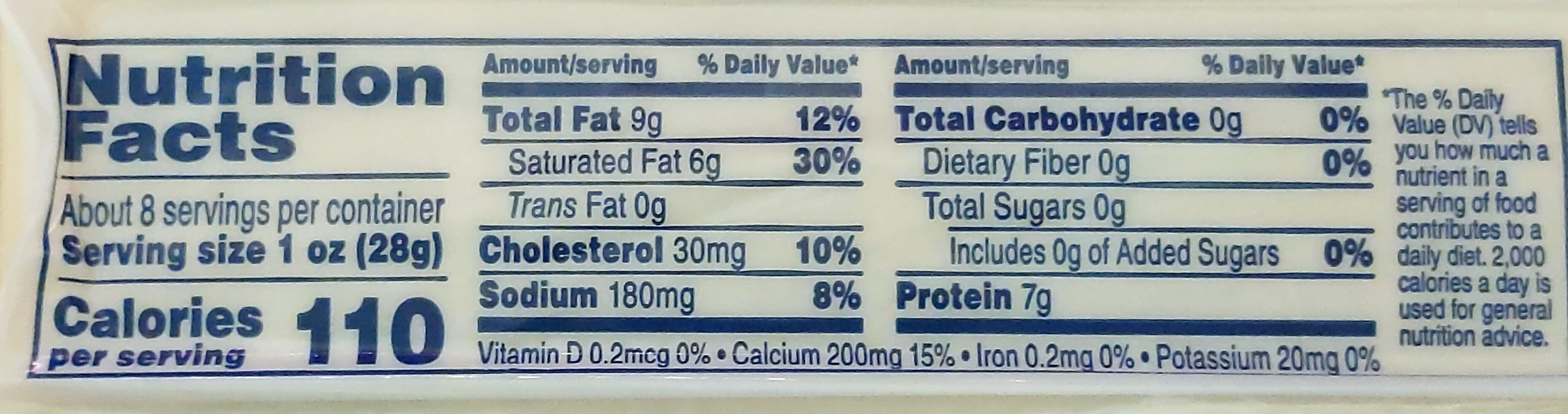 Lucerne Extra Sharp White Cheddar Cheese packshot