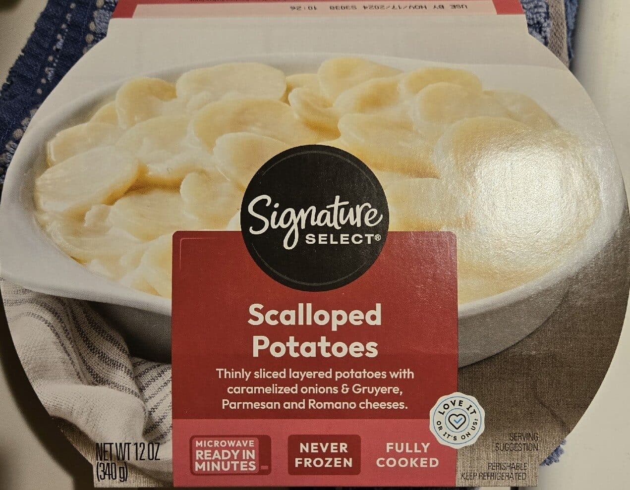 Signature Cafe Scalloped potatoes packshot