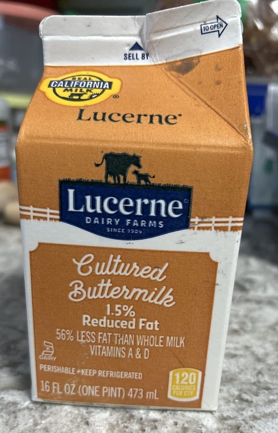 Safeway Inc. Lowfat Cultured Buttermilk packshot