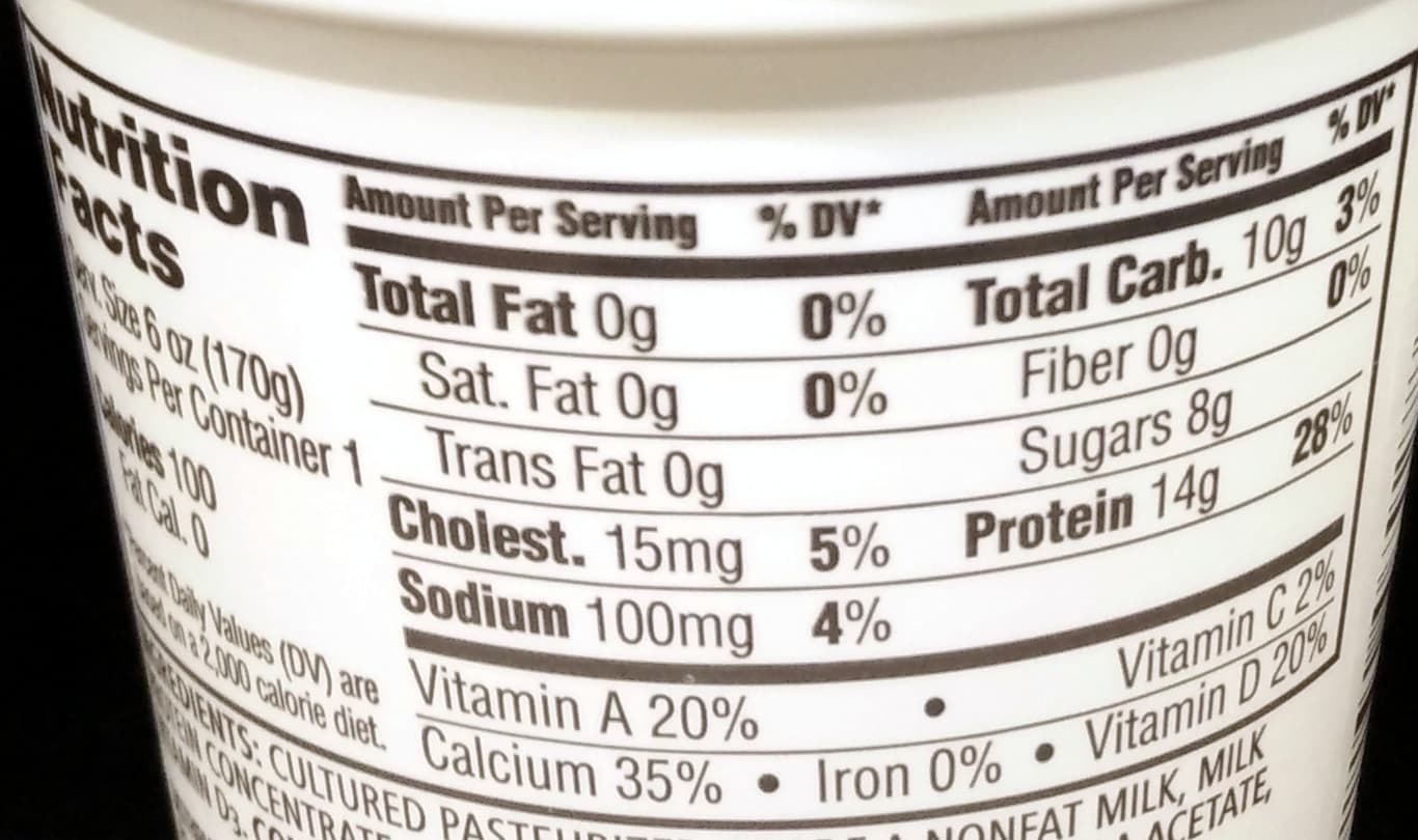 Lucerne Greek Nonfat Yogurt packshot