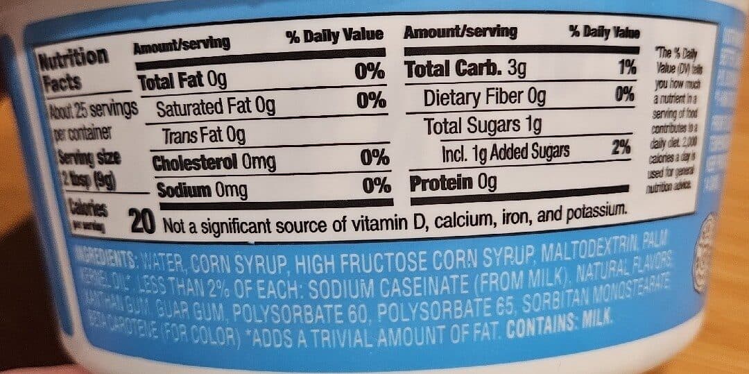 Signature Kitchens Fat Free Whipped Topping packshot