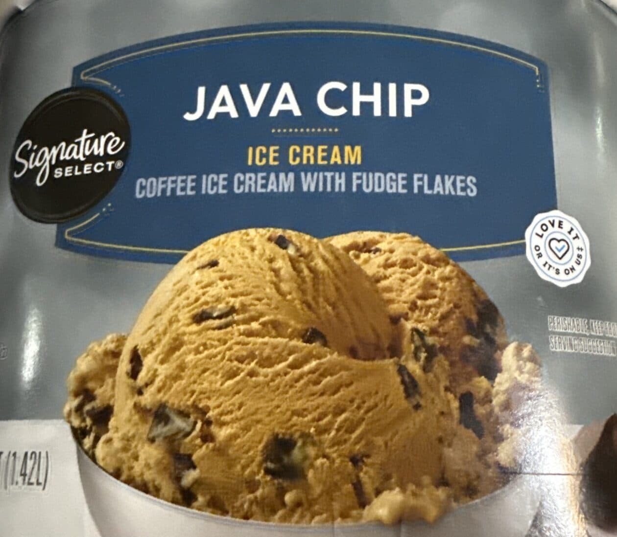Signature Select Ice cream packshot