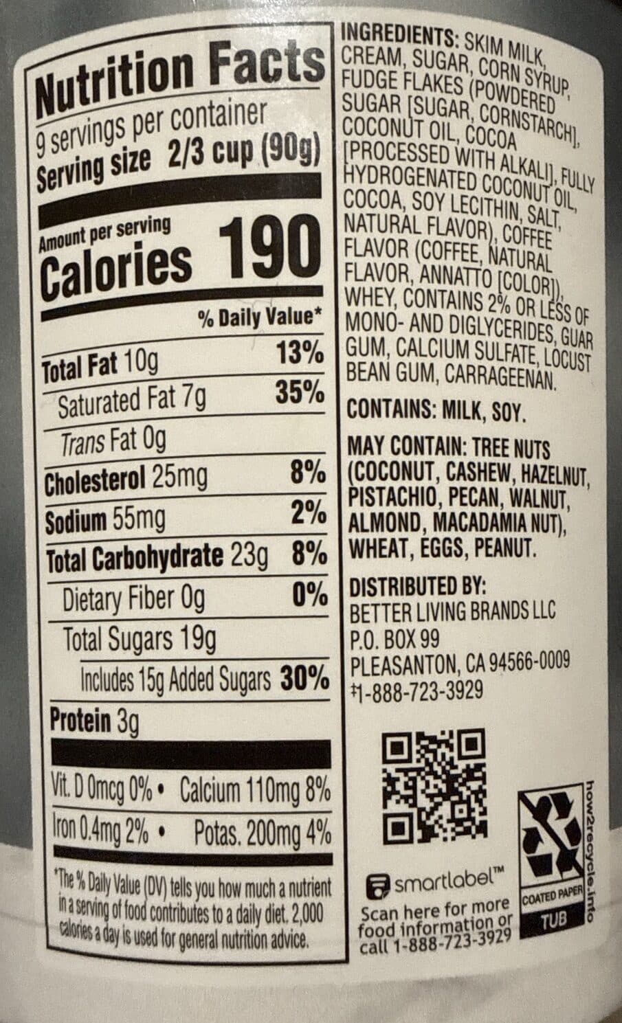 Signature Select Ice cream packshot