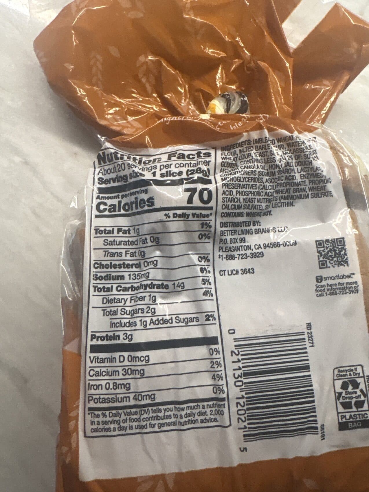 Signature Kitchens Wheat Bread packshot