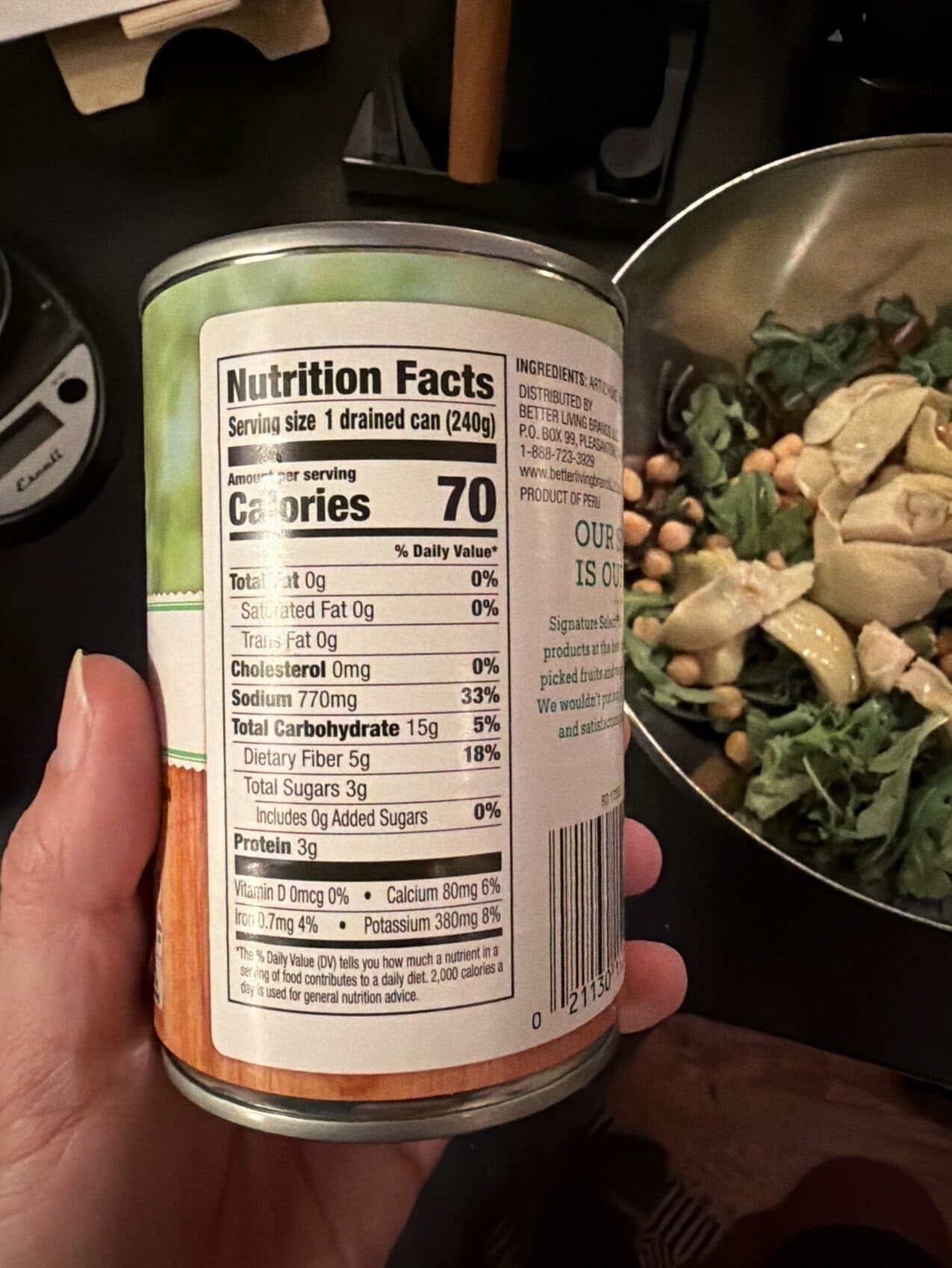 Signature Kitchens Quartered Artichokes packshot