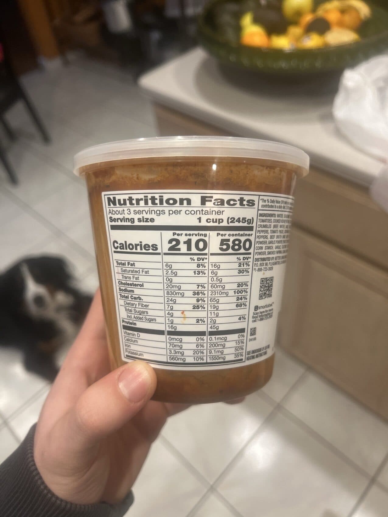Signature Cafe Gluten free steakhouse chili with beans, beans packshot