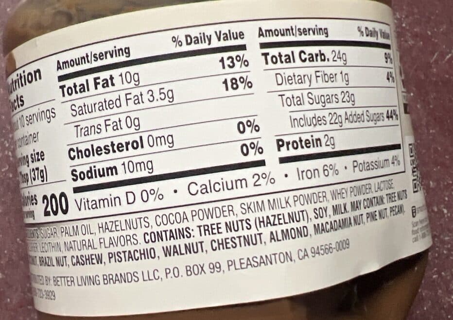 Safeway Select Hazelnut Spread packshot