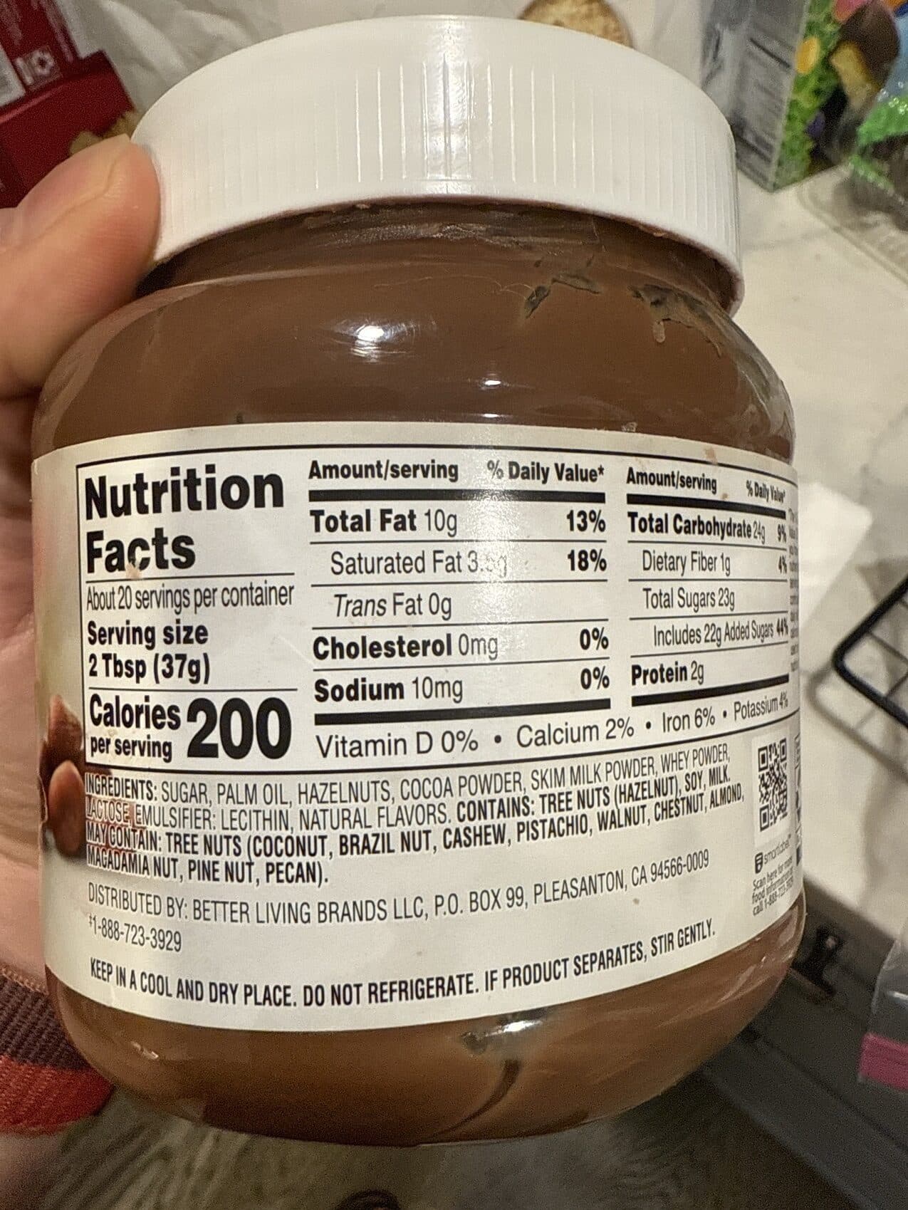 Signature Select Hazelnut Chocolate Spread packshot