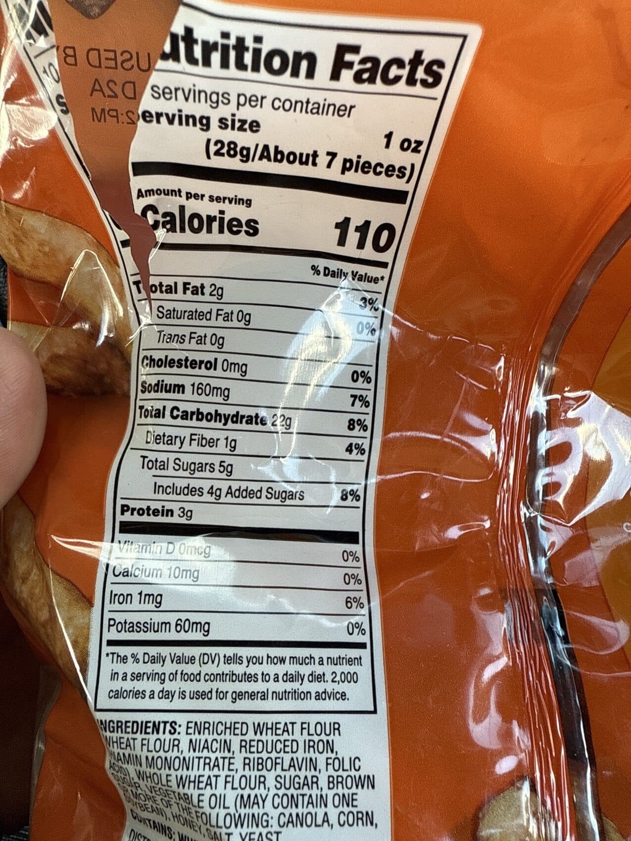 Safeway Inc. Wheat Braids Pretzels packshot