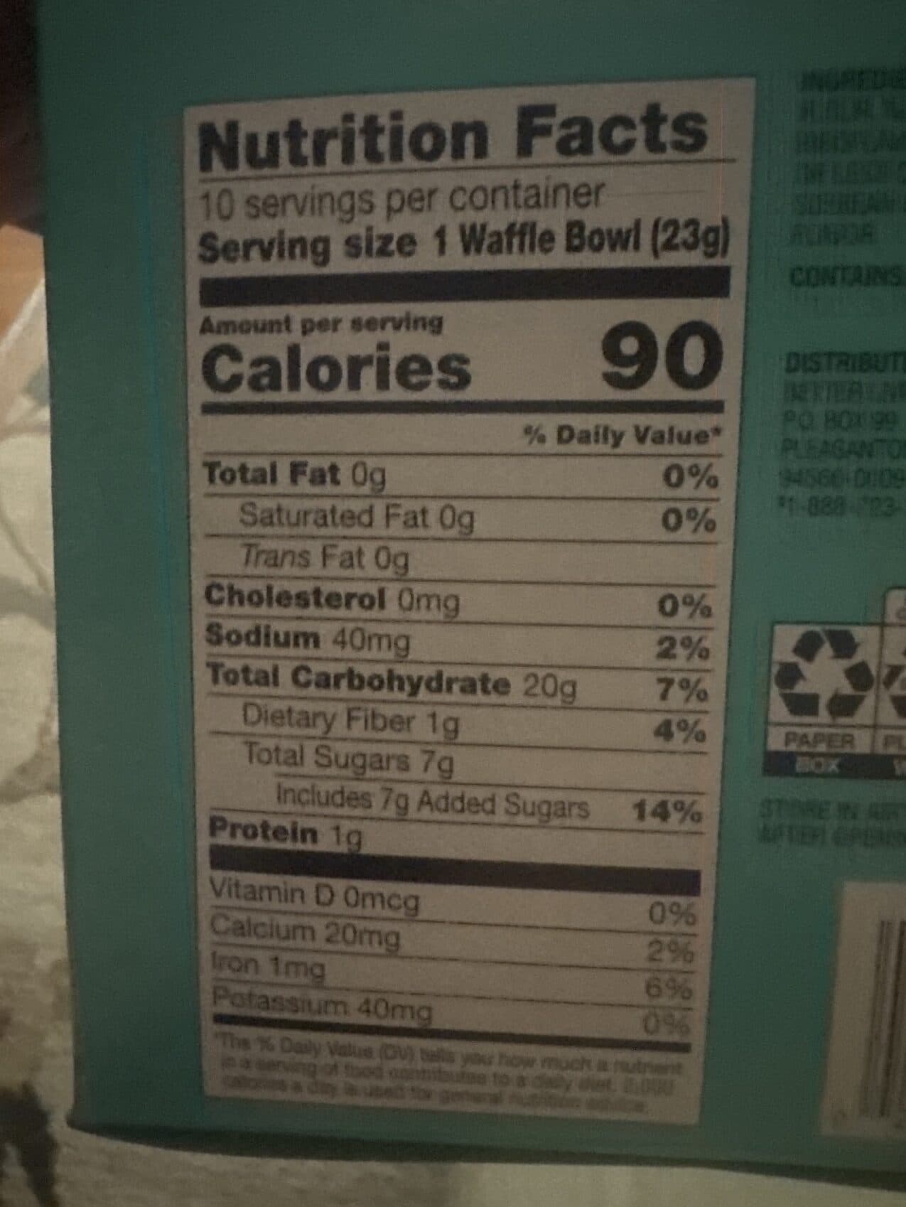 Signature Kitchens Waffle Bowls packshot