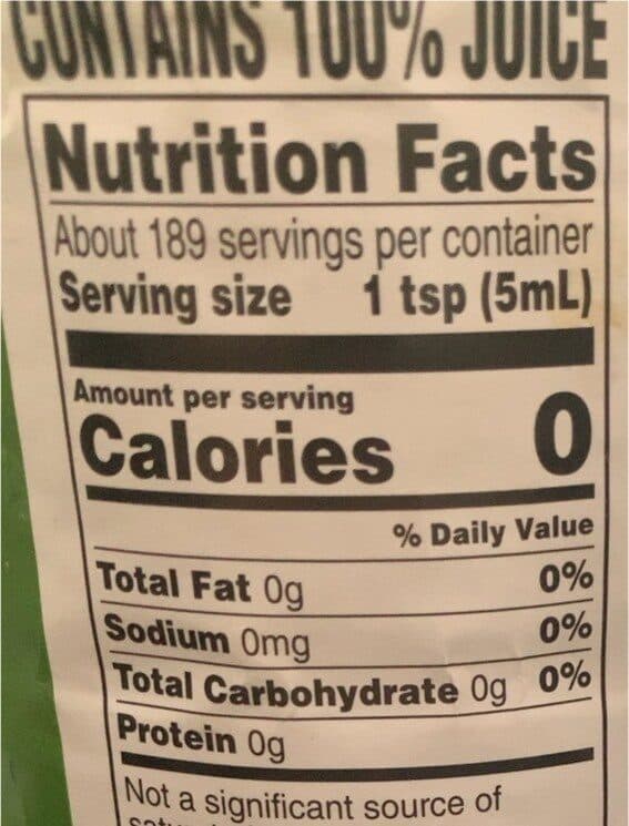 Safeway Inc. Lemon Juice packshot