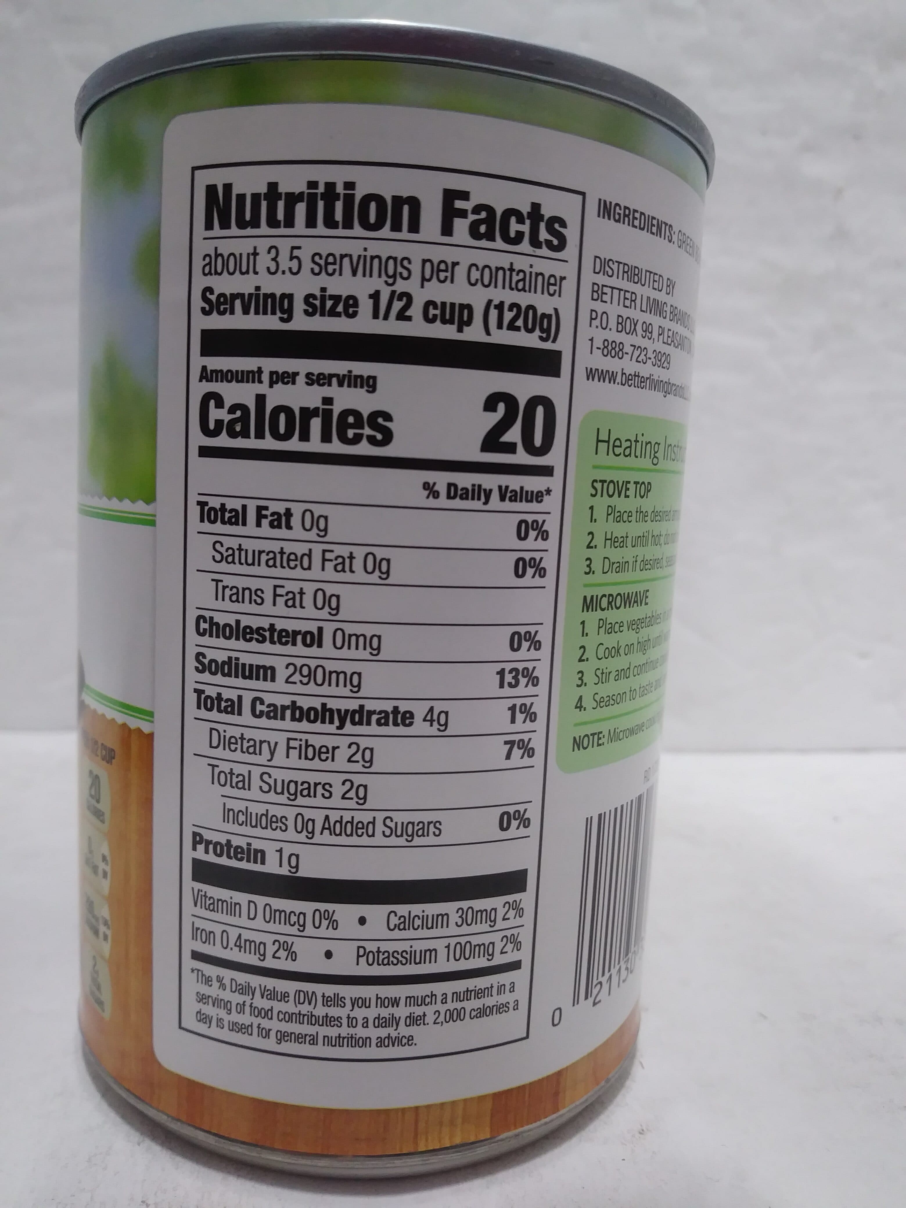 Signature Kitchens Cut Green Beans packshot