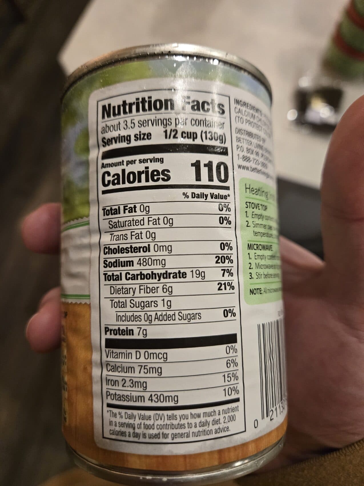 Signature Kitchens Butter Beans packshot