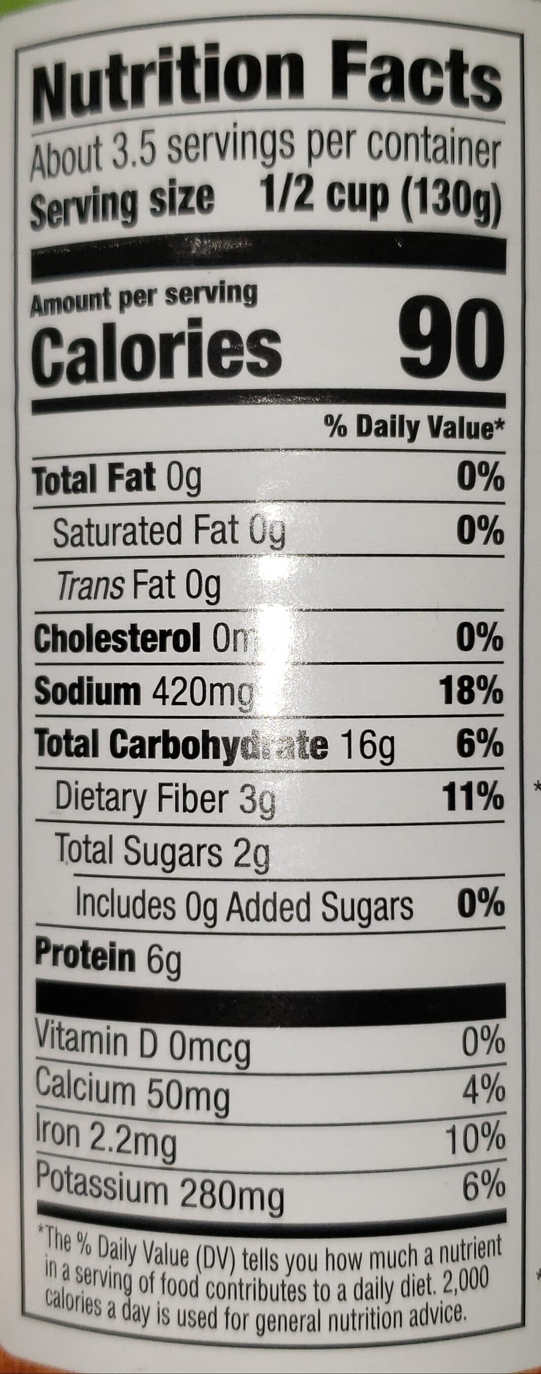 Signature Kitchens Blackeye peas packshot