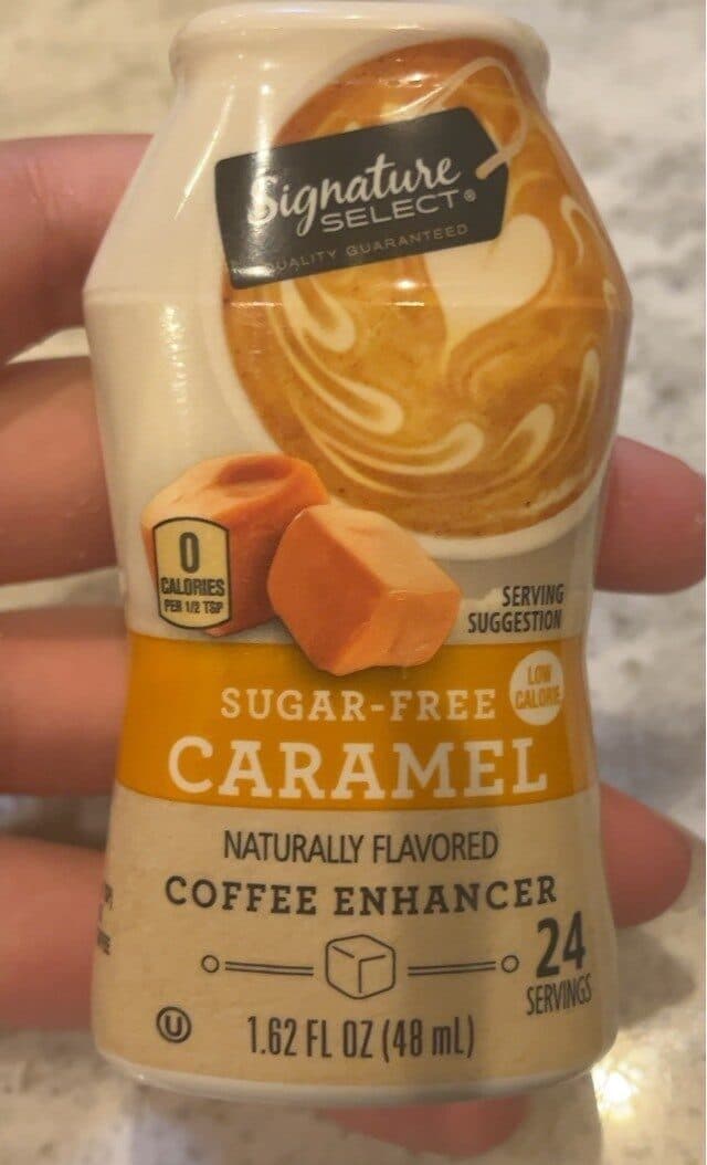 Signature Select Sugar-Free Caramel Coffee Enhancer packshot