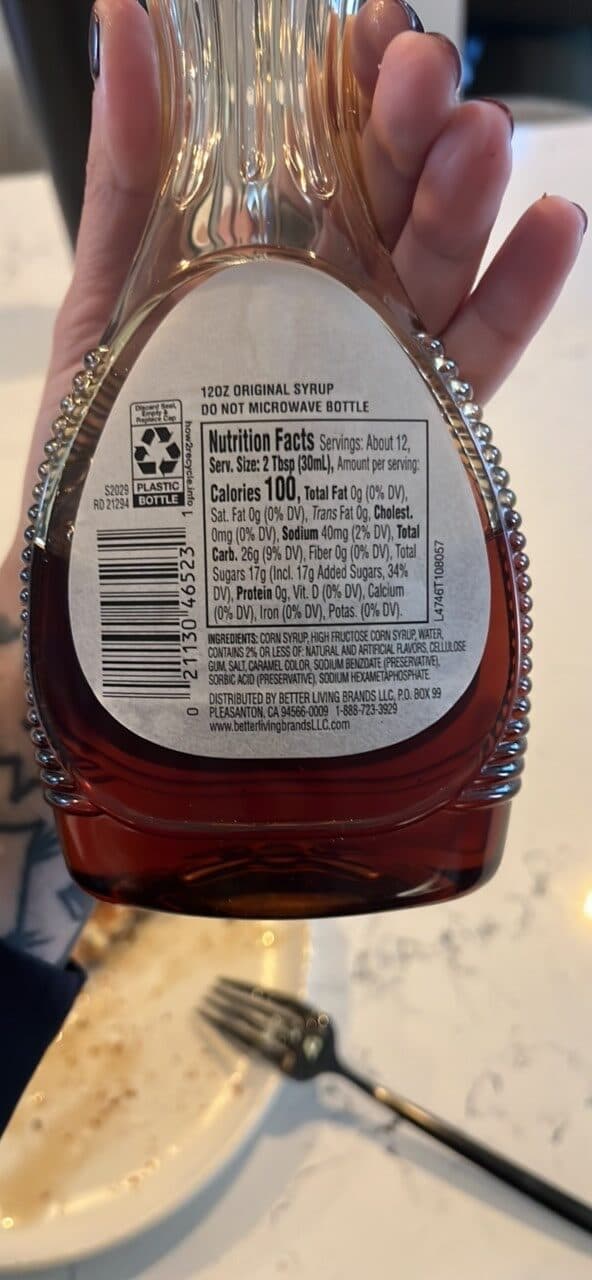 Signature Select Original Syrup packshot